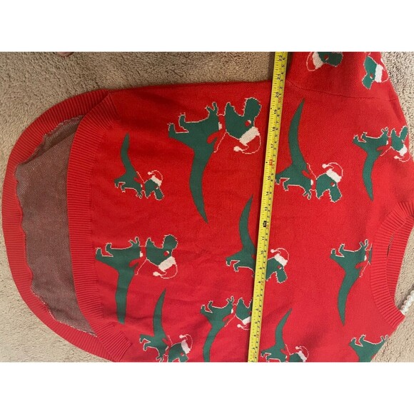 MEROKEETY T-REX UGLY SWEATER - Picture 9 of 11